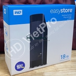 Ổ Cứng HDD WD EasyStore External 18TB - WDBAMA0180HBK Chính Hãng