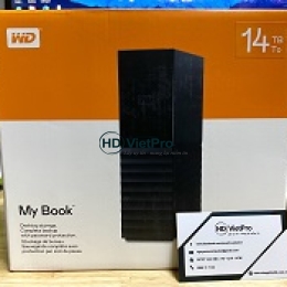 Ổ Cứng HDD WD My Book14TB - WDBBGB0140HBK chính hãng