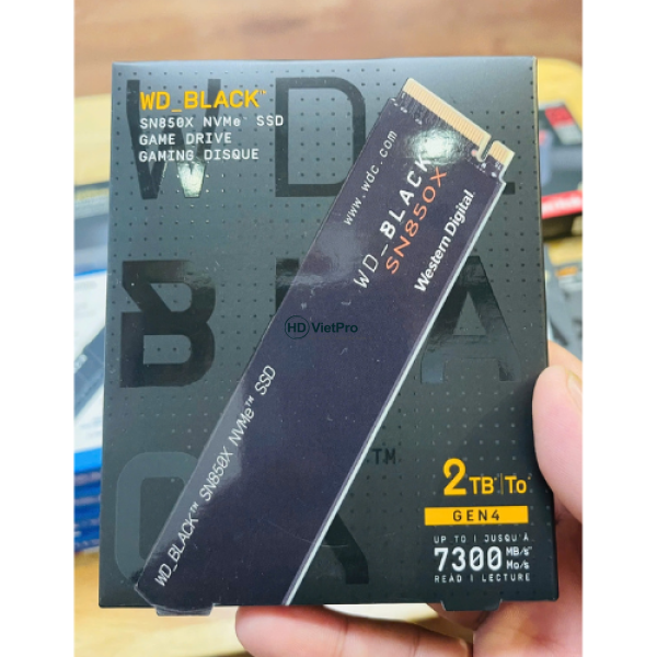 Ổ Cứng SSD WD Black SN850x 2TB - WDS200T2X0E