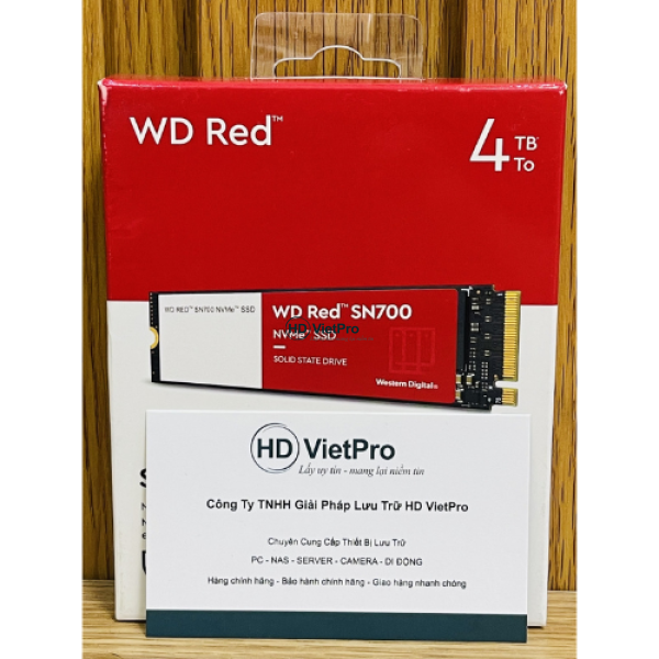 SSD WD 4TB RED SN700 NVME