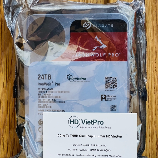 Ổ Cứng Seagate IronWolf Pro 24TB (ST24000NT002)