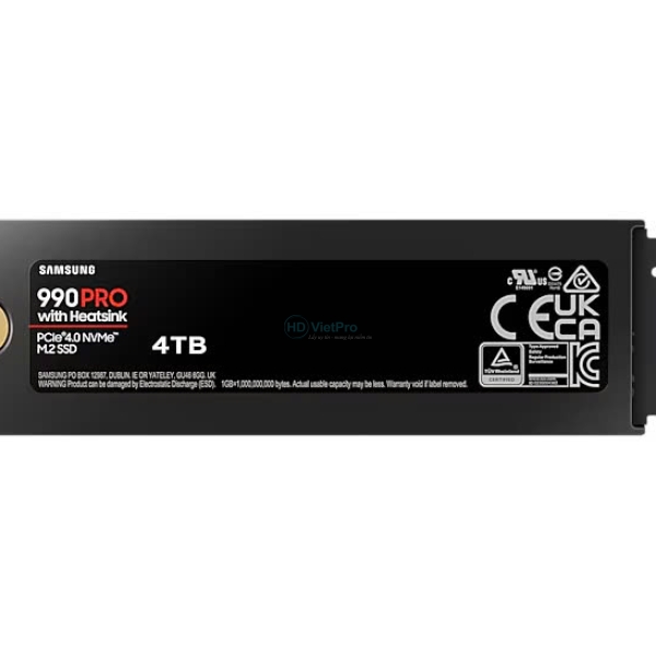 Ổ Cứng SSD Samsung 990 Pro Heasink 4TB - MZ-V9P2T0CW