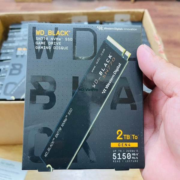 Ổ Cứng SSD WD BLack SN770 2TB - WDS200T3X0E