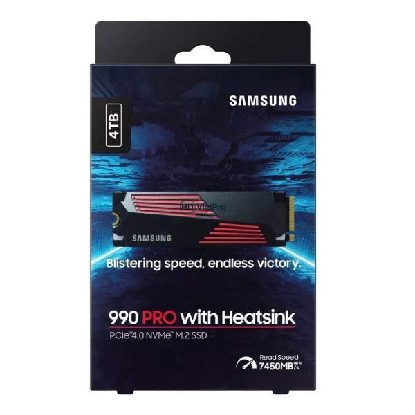 Ổ Cứng SSD Samsung 990 Pro Heasink 4TB - MZ-V9P2T0CW